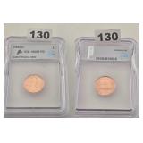 1992-D COPPER LINCOLN CENT ICG MS69 RD COIN