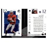 Tom Brady 2000 SP Authentic Rookie Reprint