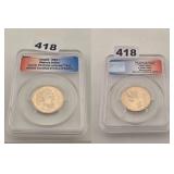 2008 Monroe Dollar 3-Coin Set PR69 DCAM ANACS
