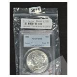 1886 Morgan Silver Dollar PCGS MS64 Coin S$1