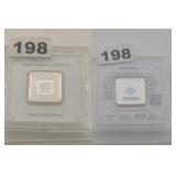 Geiger Edelmetalle .999 Silver Square Bar 5g