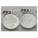 MORGAN DESIGN .999 FINE SILVER BULLION ROUND