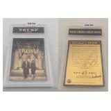Donald Trump 45th and 47th President Card