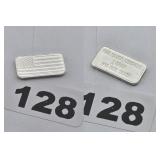Pan Silver Company .999 Fine Silver Bar USA