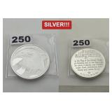 Pledge of Allegiance American Eagle Silver Round
