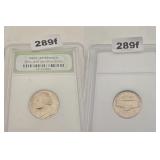 1992-P Jefferson Nickel Brilliant Unc INB Slab