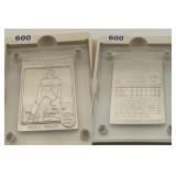 Robin Yount 4.25 oz Rare .999 Silver Card