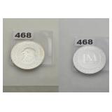 JM Bullion Eagle .999+ Fine Silver Round 1oz