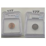 1940-D Copper Lincoln Wheat Cent ICG MS64 RB