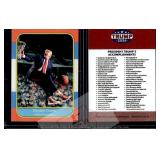 Donald Trump 1986 Fleer Style Promo Card