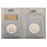1963 P FRANKLIN HALF DOLLAR SILVER PROOF PR70