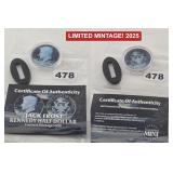 2025 Jack Frost Kennedy Half Dollar BU Limited