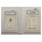 2008 Allen Ginter Hank Blalock GMA 10 Card