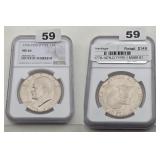 1776-1976 D Eisenhower Type 1 Dollar NGC MS66