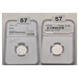 1953 Roosevelt Silver Dime NGC PF67 Proof Coin