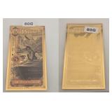 2025 Arizona 2 Goldback 1/500 Oz 24K Gold Note