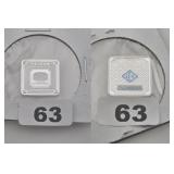 Geiger Edelmetalle .999 Silver Square Bar