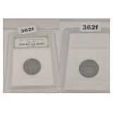 1960 Early Jefferson Nickel Copper Nickel INB