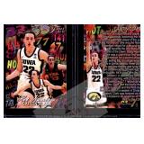 Caitlin Clark 2023 Flair Hot Numbers Rookie