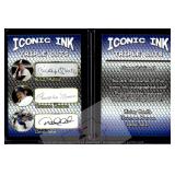 Iconic Ink Mantle Munson Jeter Facsimile Autos