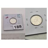 1944 Mercury Silver Dime Uncirculated 90% Purity