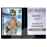 Scarlett Johansson Epic Beauties Card