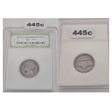 1952 Jefferson Nickel INB Slab...
