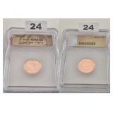 2025-D MS66 RD Copper Penny Rare Low Mintage