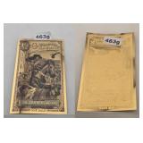 2025 Oklahoma Goldback 1/2000 Troy 24K Gold