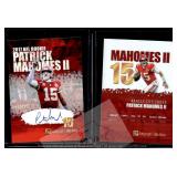 Mahomes 2017 Auto Coll Rookie Fac Auto
