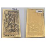 2026 Goldback 1/1000 Gold Low Mintage Rare 24K