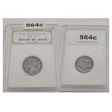 1948 D Early Jefferson Nickel Five Cents INB
