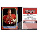 Tom Brady Sports Journal Retirement Promo Card