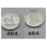 2022 SOUTH AFRICA KRUGERRAND FINE SILVER COIN