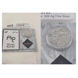 Art & Old Stuff .999 Fine Recycled Silver Crystal