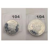 Great American Mint .999 Fine Silver Round