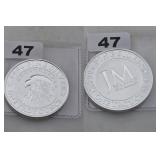 JM Bullion Eagle .999+ Fine Silver Round