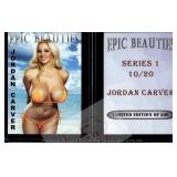 Jordan Carver Epic Beauties Card