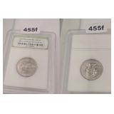 2007-D Washington State Quarter BU INB Slabbed