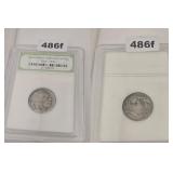 INB GRADED INDIAN HEAD BUFFALO NICKEL COIN