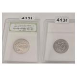 2007-D WASHINGTON QUARTER UNCIRCULATED SLABBED