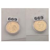 2010 Millard Fillmore Proof US Dollar Copper