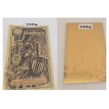 2026 DC Goldback Gold Note Limited Mintage