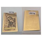 2026 Idaho 1/4 Goldback Limited 24K Gold Note
