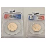 2013-S PR69 DCAM Roosevelt Dollar ANACS Set
