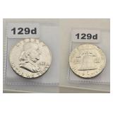 1963-D Franklin Silver Half Dollar Uncirculated