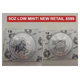 Scottsdale Mint 5 oz Silver Ride For Brand
