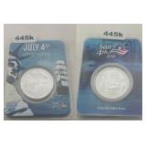 2026 Sail 4th 250 .999 Silver Low Mintage