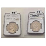 1971 Eisenhower Ike Dollar NGC MS65 Copper Nickel