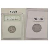 1948 Jefferson Nickel INB Graded Copper...